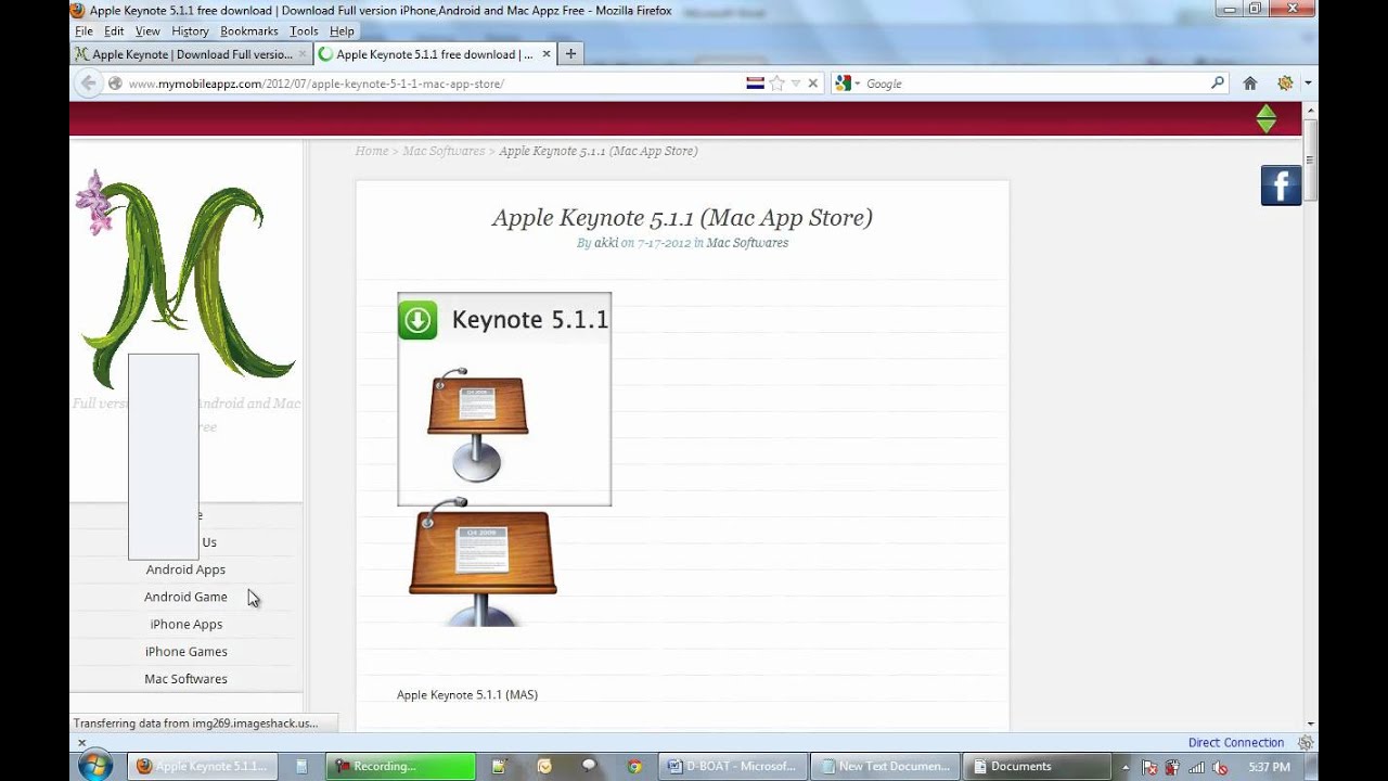 How to download keynote
